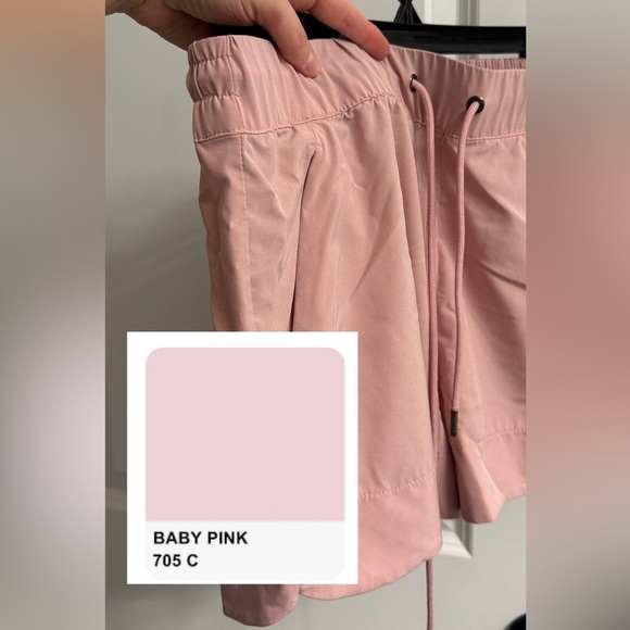 Baby Pink Women's Athletic Fast Dry Running Workout Shorts - Picture 2 of 9